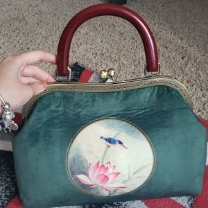 Hand-made flannelette bag